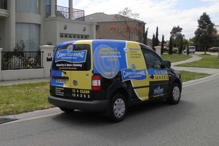 Carpet Cleaning Professionals Vehicles